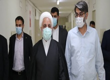 محسنی اژه ای از  بند امنیتی ۲الف سپاه در زندان اوین بازدید کرد