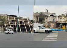ساختمان «کفش ملی» تخریب شد+عکس 