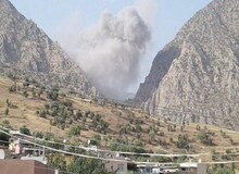 جنایت جنگی ترکیه / صدها نفر در شمال عراق در پی حملات شیمیایی ترکیه آواره شده‌اند