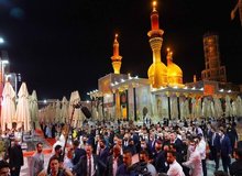 رئیس جمهور فرانسه به زیارت کاظمین رفت
