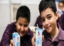 فردا در مدارس شیر به دانش آموزان داده می شود
