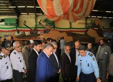 بازدید اعضای کمیسیون امنیت ملی از آخرین دستاوردهای وزارت دفاع
