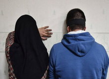 زوج زور گیر که از زنان مشهد خفت گیری می کردند در شهرستان مُهر بازداشت شدند  
