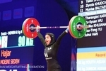 وزنه برداری قهرمانی آسیا؛ یک نقره و ۶ برنز برای دختران ایران