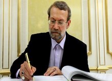 کنایه لاریجانی به سخنگوی شورای نگهبان: جنابعالی جوان هستید؛ مراقب باشید در ابتدای خدمت در نظام اسلامی به کسی ظلم نکنید حتی به ایهام!/ حفظ حیثیت بنده گردن خودم است