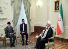 بن علوی با روحانی دیدار کرد
