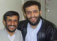 مداح توهین کننده، داماد خانواده احمدی‌نژاد از آب درآمد!+ تصویر
