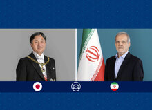 امپراطور ژاپن برای دولت و ملت ایران آرزوی سعادتمندی کرد