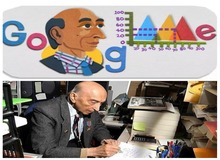 لوگوی گوگل امروز به احترام دانشمند ایرانی‌تبار تغییر کرد