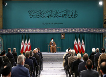  آیت الله خامنه ای: دیپلماسی کشور در جهت خوبی حرکت می‌کند