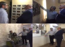 بازدید حسن خلیل آبادی عضو شورای شهر تهران و رئیس کمیته میراث فرهنگی و گردشگری شورای شهر تهران از  موزه شهید بهشتی 