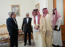 دیدار معاون وزیر خارجه عربستان با عراقچی