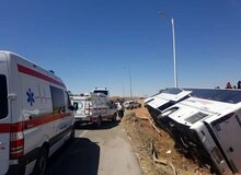 جزئیات جدید از علت تصادف اتوبوس دانشجویان در سمنان/ راننده اتوبوس بازداشت شد