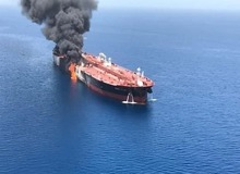 انفجار در یک نفتکش یونانی در بندر سعودی