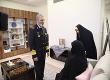 اعطای درجه سپهبدی شهید محمد باقری به خانواده ایشان + فیلم