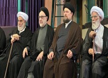  عصبانیت کیهان از  انتشار عکسهای خاتمی با رئیس قوه قضاییه، معاون رئیس جمهور و رئیس دفتر رهبری 
