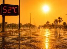 هشدار سطح «نارنجی» وقوع دمای ۴۹ درجه در خوزستان