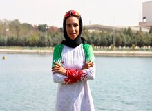 قهرمانی دختر المپیکی ایران در مسابقات رویینگ جایزه بزرگ روسیه
