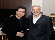 حضور ابی و مهران مدیری در کنسرت همایون شجریان + فیلم و عکس