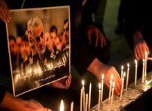 پیکر مطهر سپهبد شهید قاسم سلیمانی در اهواز تشییع می‌شود
