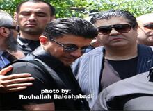 حضور خواننده لس آنجلسی در مراسم تشییع مرحوم ملک مطیعی+ تصاویر
