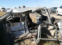 جزئیات تصادف مرگبار سمند و پژو/ مرگ ۵ نفر در پی تصادف بندر چارک