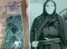 تصاویری از آرامگاه  سردار زن مشروطه / بی بی مریم بختیاری معروف به سردار مریم 