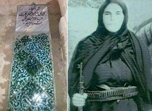 تصاویری از آرامگاه  سردار زن مشروطه / بی بی مریم بختیاری معروف به سردار مریم 