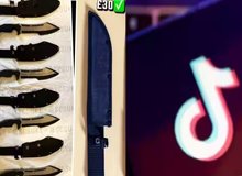 فروش چاقوی زامبی‌کش در تیک تاک!+تصویر