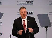  ادعای پمپئو:  رفع تحریم‌ها معادل دادن پول به کشور مشوق تروریسم است 