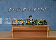 نشست خبری «رئیسی» آغاز شد

