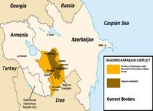 درخواست جمهوری خود مختار قره‌باغ از ایران، روسیه و ارمنستان برای مقابله با تروریسم
