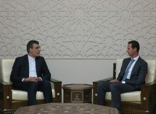 جابری ‌انصاری با رئیس جمهوری سوریه دیدار کرد