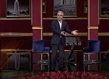 ویژه برنامه «دورهمی» صدای همه را درآورد / تیرخلاص مهران مدیری به خودش و امید ایران داغدار/ آقای مدیری! احتمالا از تو شکوفه های گل های امسال لباس غرق شده ها در میاد!؟