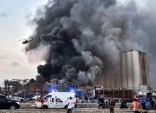 جلد متفاوت یک روزنامه درباره حوادث بیروت/ ما شغل مان «مُردن» است
