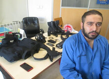 فرزند قلابی مقام ارشد نظامی کشور بازداشت شد
