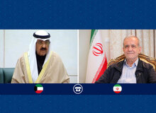 پزشکیان در گفت وگو با امیر کویت: همگرایی با امت اسلامی را وظیفه راهبردی تلقی می‌کنیم