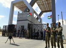 موانع سیمانی از مقابل گذرگاه رفح برداشته شد
