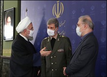 حسن روحانی بالاخره ماسک زد/ تصاویــر
