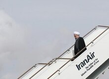 دقایقی پیش؛ روحانی وارد تهران شد