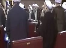فیلمی دیده نشده از جلسه بررسی استعفای آیت الله منتظری/ + ویدئو