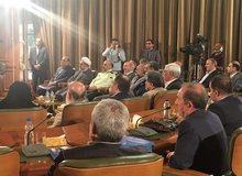برگزاری مراسم تحلیف شورای شهر پنجم تهران/ قرائت سوگندنامه اعضای شورا