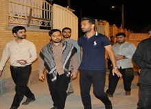 حضور مسعود شجاعی در آبادان و تقبل هزینه 3 دستگاه آب شیرین کن صنعتی