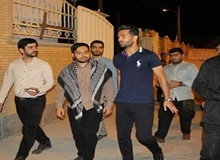 حضور مسعود شجاعی در آبادان و تقبل هزینه 3 دستگاه آب شیرین کن صنعتی