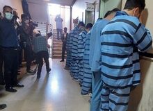  دستگیری زورگیران و اراذل معروف تهران در مناطق شیخ فضل‌الله و نارمک+فیلم 