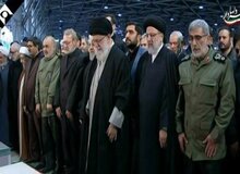 عبارات خاصی که رهبر معظم انقلاب در نماز بر پیکر سردار سلیمانی و ابومهدی قرائت کردند + ترجمه