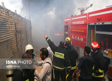 سخنگوی اورژانس: ورزشگاه دخانیات آتش گرفت/حادثه تاکنون مصدومی نداشته است