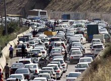 ترافیک سنگین در ورودی‌های غربی و جنوبی تهران