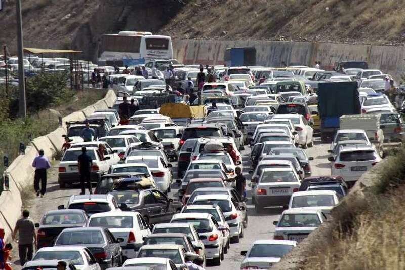 ترافیک سنگین در ورودی‌های غربی و جنوبی تهران