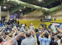 سخنرانی قالیباف و پناهیان برای صندلی های خالی در شیرودی+عکس